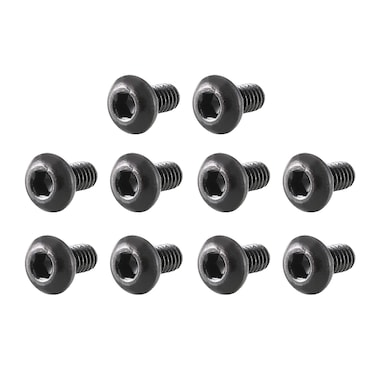 uxcell M2x4mm Thread Button Head Hex Socket Cap Screw Bolt 100pcs
