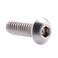 Prime-Line 9169705 Socket Cap Screws, Button Head, Hex (Allen) Drive, 1/4 in-20 X 3/4 in (10 Pack)
