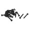 M2 x 16mm 12.9 Alloy Steel Hex Socket Head Cap Screws Bolt Black 20pcs