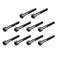 uxcell M4 x 30mm 12.9 Alloy Steel Hex Socket Head Cap Screws Bolt Black 25pcs