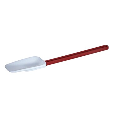 Winco Spoon Silicone Spatula, 14-Inch White, Medium