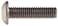 The Hillman Group 43988 6-32 x 3/8 Button Socket Cap Screw, Stainless Steel, 25-Pack
