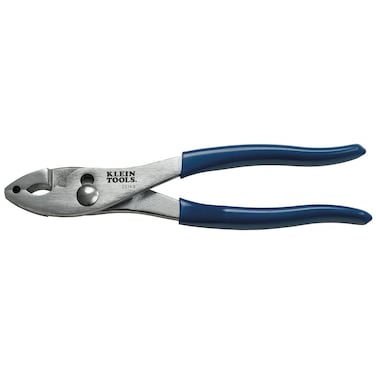 Klein Tools D514-8 Slip Joint Pliers Hose Clamp, 8-Inch