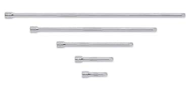 GEARWRENCH 5 Pc. 1/4" Drive Extension Set 2", 3", 4", 6" &amp; 14" - 81002D