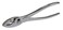 Urrea Slip Joint Pliers - 8" 2-Position Jaw Pliers with Durable Chrome Finish &amp; Reinforced Tip - 278