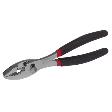 Urrea 278G 8-Inch Rubber Grip Slip Joint Pliers
