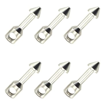 BOOHAO Stainless Steel Spearfishing Wishbone Spearfishing Speargun Bands Divers Accessory for Spear Fishing and Scuba Diving 6 Pieces