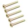 uxcell M6 x 45mm Threaded 1mm Pitch Hex Socket Head Cap Screws Bolts 5 Pcs