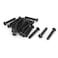 uxcell a15092400ux0159 M6 x 35mm Alloy Steel Hex Socket Button Head Screws Black (Pack of 20)
