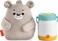Fisher-Price Newborn Toy Baby Bear &amp; Firefly Soother, Plush Sound Machine with Detachable Toddler Night Light for Infants Ages 0+ Months