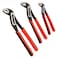 Sunex Tools Sunex 3621V Slip Joint Water Pump Pliers Set, 7" Slip Joint Water Pump Pliers, 10" Slip Joint Water Pump Pliers, 12" Slip Joint Water Pump Pliers, 3Piece