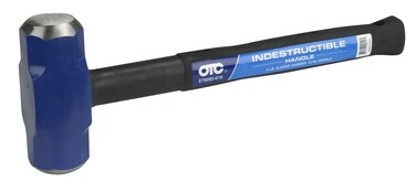 OTC Tools 5790ID-616 Double Face Sledge Hammer with Indestructible Handle (6 lb. Head, 16" Handle), Black, Blue