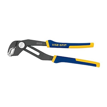 IRWIN VISE-GRIP Pliers, V-Jaw, 10-Inch, Press &amp; Slide Button, Anti-Pinch, Anti-Slip (2078110)