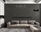 HotDecor 30&quot;x197&quot; Dark Grey Contact Paper for Living Room Walls Concrete Wallpaper Peel and Stick Countertops Removable Cement Grey Wallpaper Bedroom Garage Vinyl Wall Paper for Wall in Rolls