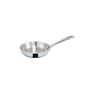 WINCO Mini Fry Pan, Silver, 4