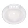 RecPro RV Oval Bathroom Sink   White   Single Bowl Lavatory Sink   20x17"   Plastic