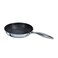 Circulon Clad Stainless Steel Frying Pan/Skillet with Hybrid SteelShield and Nonstick Technology, 12.5 Inch - Silver