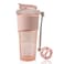 kuoleopa Protein Shaker Bottle,Sports Blender Bottles for Protein Mixes with Whisk Ball,Mixer Bottle,Portable Pre Workout Whey Protein Drink Shaker Cup&iuml;&frac14;&OElig;Midnight Pink