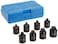 Grey Pneumatic (1308P 1/2" Drive 8-Piece Pipe Plug Socket Set