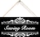 Sewing Room Hanging Sign Decorative Wood Sign Home Decor Wood Door Sign Plaque 12" x 6