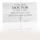 JennyGems Doctor Gifts, Thank You Doctor Wooden Sign, Doctors Appreciation, Retirement Gifts for Doctor, Made in USA