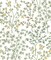 Erin &amp; Ben Co. PSW1455RL White Lemon Grove Premium Peel and Stick Wallpaper