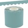 Teacher Created Resources Calming Blue Scalloped Rolled Border Trim (TCR8907)