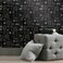 RoomMates RMK11849RL Black and Gray Batman Batmobile Blueprint Peel And Stick Wallpaper