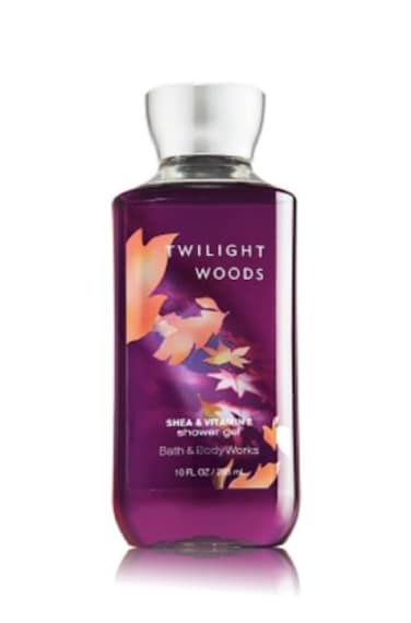 Twilight Woods Shower Gel Signature Collection Bath &amp; Body Works 10oz Older Packaging 2012
