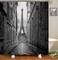 ahbreton Shower Curtains Fabric, French Eiffel Tower Paris Street Rainy Day, Decorative Cloth Print Design Polyester, Bathroom Curtains Set with 12 Hooks&iuml;&frac14;&circ;72x72 Inch&iuml;&frac14;&permil;(WJ989)
