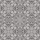 Norwall FH37543 Floral Tile Prepasted Wallpaper, Black, Grey, Metallic Silver, Coal