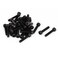 uxcell&Acirc;&reg; M4 x 20mm 12.9 Alloy Steel Hex Socket Head Cap Screws Bolt Black 30pcs
