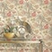 RoomMates Waverly RMK11882RL Exotic Curiosity Peel and Stick Wallpaper (18 in x 18.86 ft) &acirc;&euro;&ldquo; Easy Application, No Sticky Residue &acirc;&euro;&ldquo; Taupe and Pink