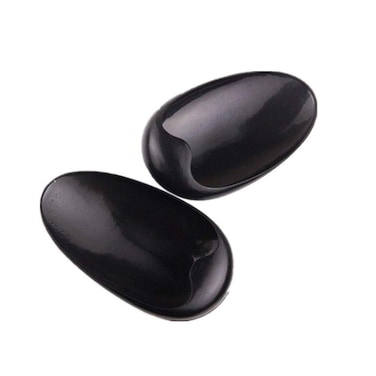 VASANA 6PCS 3 Pairs Black Plastic Ear Cover Waterproof Swimming Showering Bathing Hairdressing Dye Coloring Ear Protector Earmuff Ear Caps for Hair Salon Women Spa