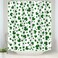Jagfhhs St Patricks Day Shower Curtain Green Clover Shamrock Patrick Background. St. Patrick's Day Bathroom Shower Curtain Set with Hooks 72 x 72 in