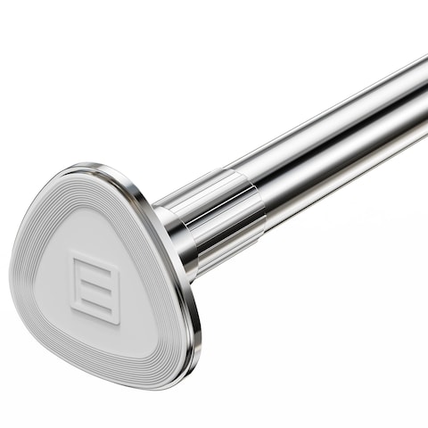 Blu-Pier Tech Shower Curtain Rod Tension - 28-48 Inch Never Rust, Non-Slip Tension Curtain Rod, No Drilling Stainless Steel Curtain Rod Use Bathroom, Kitchen,Wardrobe,etc&iuml;&frac14;&circ;SS304&iuml;&frac14;&permil;