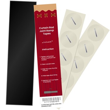 Curtain Rod Joint Tapes (10 Pieces for 10 Rod Joints)