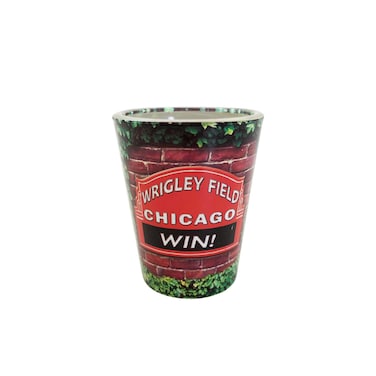 Chicago Wrigley Field Brick &amp; Ivy Shot Glass