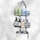 Tonswachic Shower Caddy Hanging Bathroom Organizer, Rustproof Shower Racks Over Showerhead - Shower Shelf for Inside Shower, Bath Shower Shelves 3-Tier with Storage Basket, Soup Holder, Hook for Razor