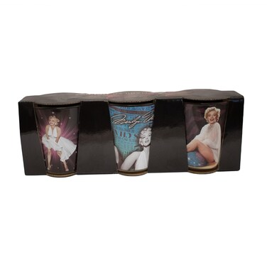 Marilyn Monroe BOH Set of 3 Shot Glasses - Mid-South Products