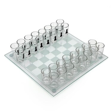 Drinking Shot Glass Chess Set
