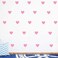 Set of 96 Pieces 2" Heart Wall Decor Sticker DIY Children's Wall Decor Decals Removable Vinyl Kids Room Baby Boys Grils Bedroom Wall Sticker YYU-19(Fuchsia Pink)