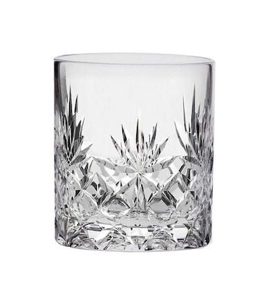 Royal Scot Crystal Hand Cut Crystal Kintyre Tot Shot Glass Double Shot 4oz   Scottish Dram Whisky Glass