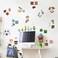 RoomMates Minecraft Peel and Stick Wall Decals by RoomMates, RMK5006SCS, 38 pieces