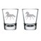 Set of 2 Shot Glasses 1.75oz Shot Glass Horse