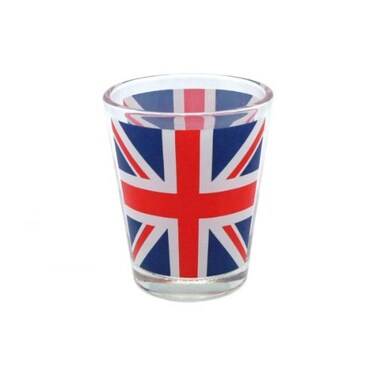 British Delights Union Jack Shot Glass