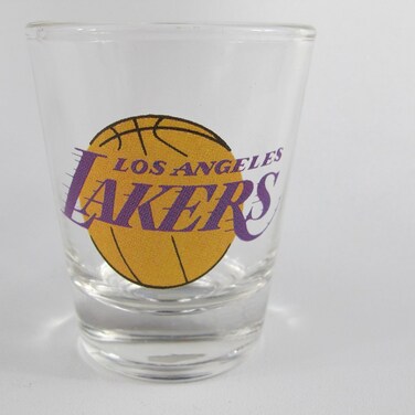 Hunter 1101-18-3529 Shot Glass44; 2 oz. Los Angeles Lakers