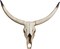 Retro Simulation Cow Head Wall Sculpture Faux Taxidermy Animal Wall Hanging Creative Pendant For Restaurant Bar Hotel (Cow)