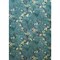HDsticker, Self Adhesive Vinyl Vintage Floral Shelf Liner Contact Paper Peel and Stick Vintage Floral Wallpaper for Walls Cabinets Dresser Drawer Furniture Decal Removable,Dark Green, 17.7Inx117In