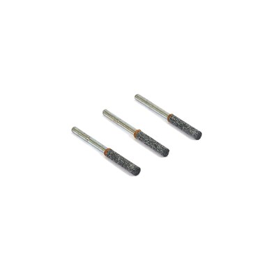 Oregon 5/32-Inch Unthreaded Chain Saw Sharpening Stones 3-Pack 31397
